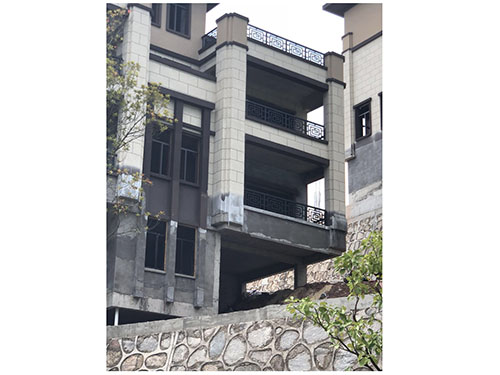 潯龍隱連山EPS外墻裝飾線條